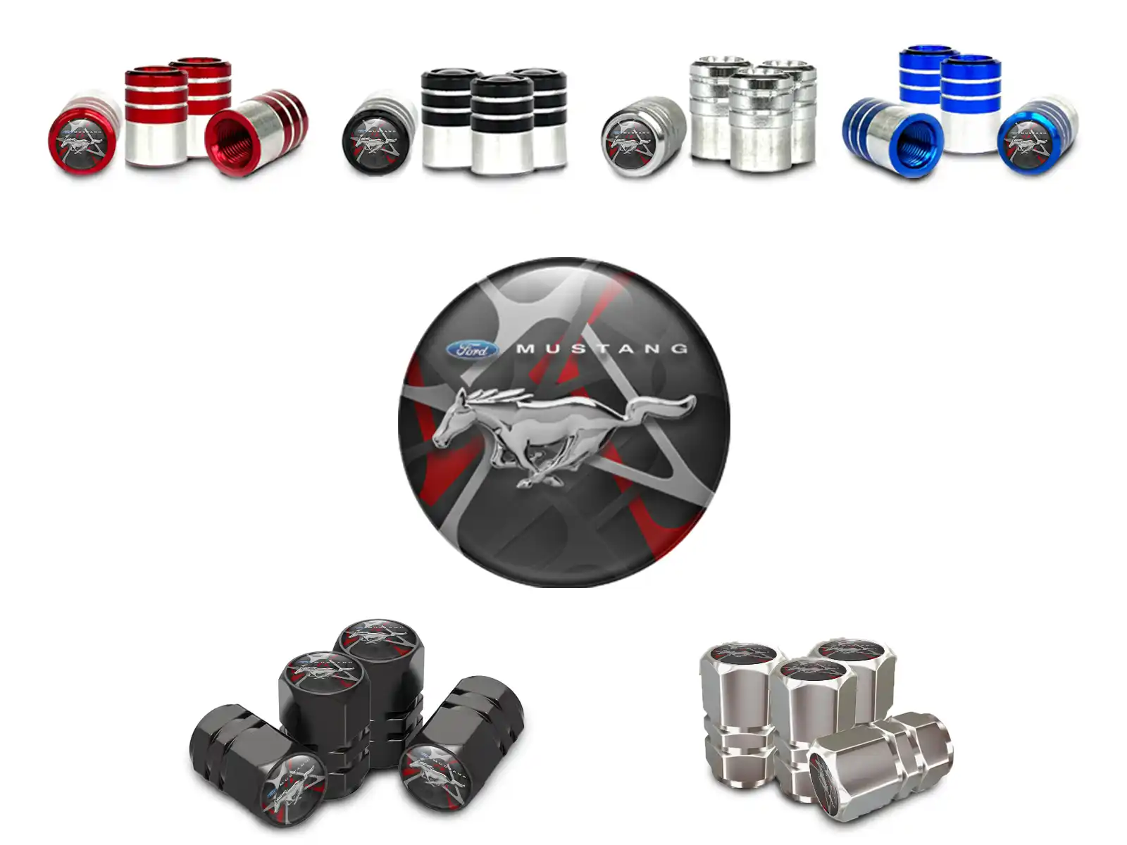 Ford Tyre Valve Caps for Truck Limited Edition